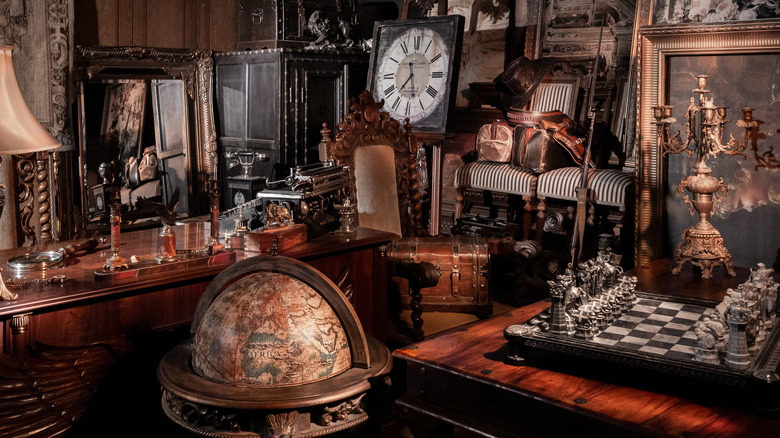 Antique shop interior