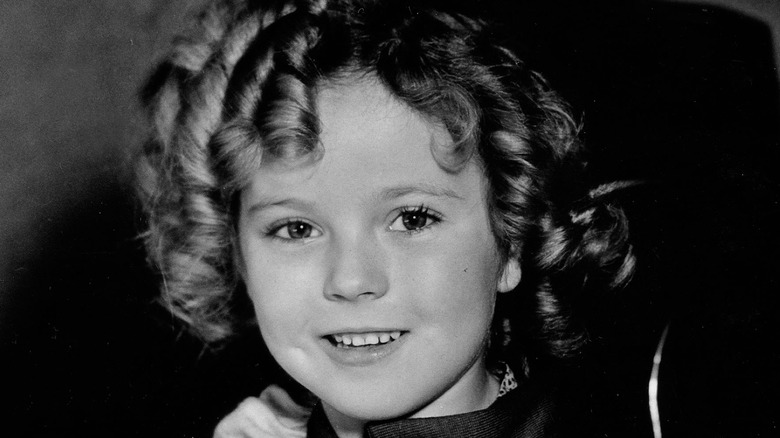 Shirley Temple smiling