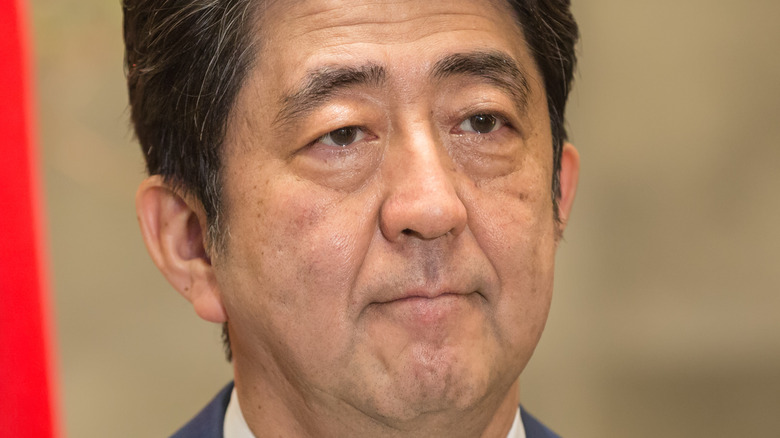 Shinzo Abe in 2016
