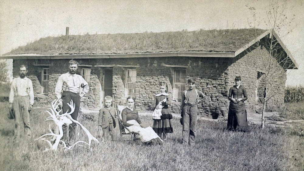 sod house