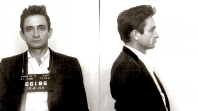 Johnny Cash mugshot
