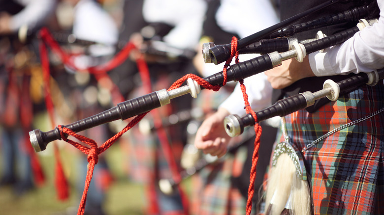 Scottish bagpipes 