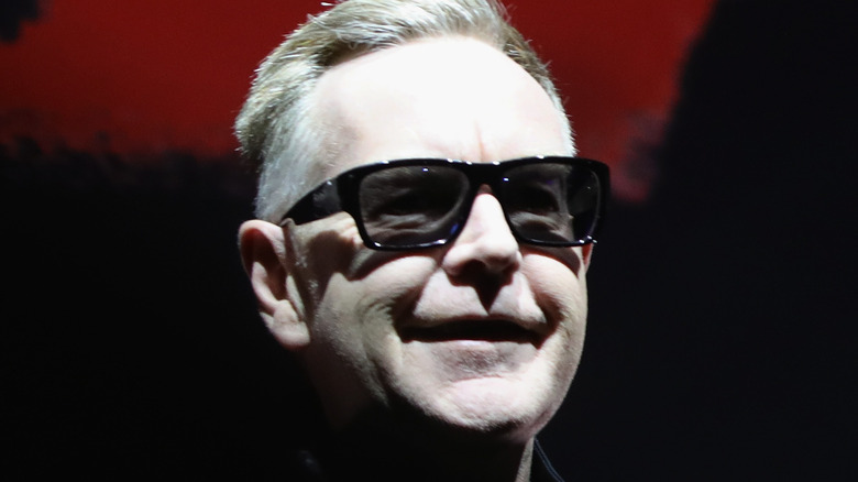 Andy Fletcher in sunglasses