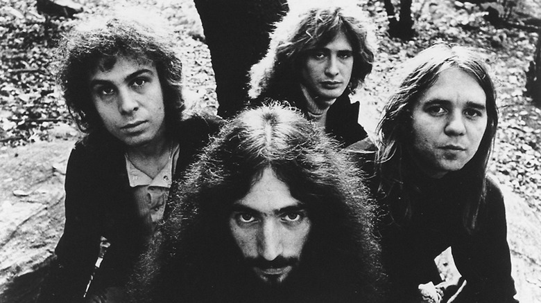 The band Elf in 1972