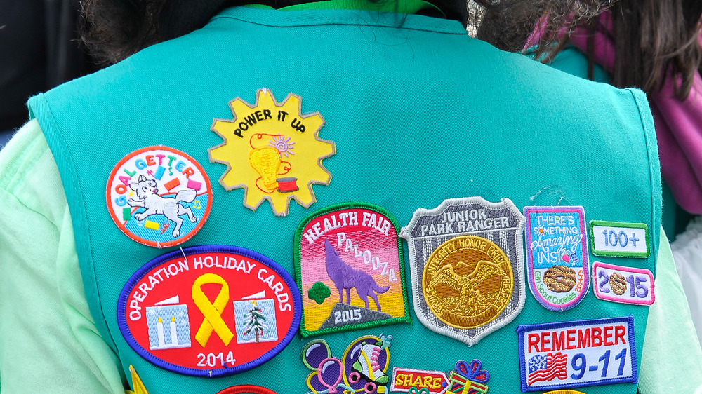 Girl Scout badges