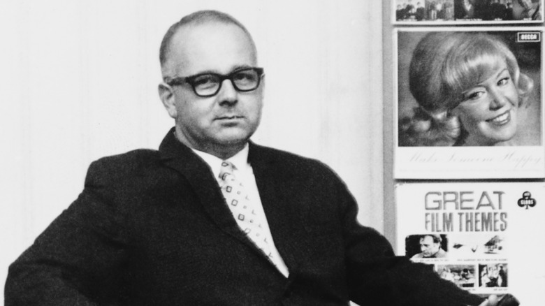 Dick Rowe in his office