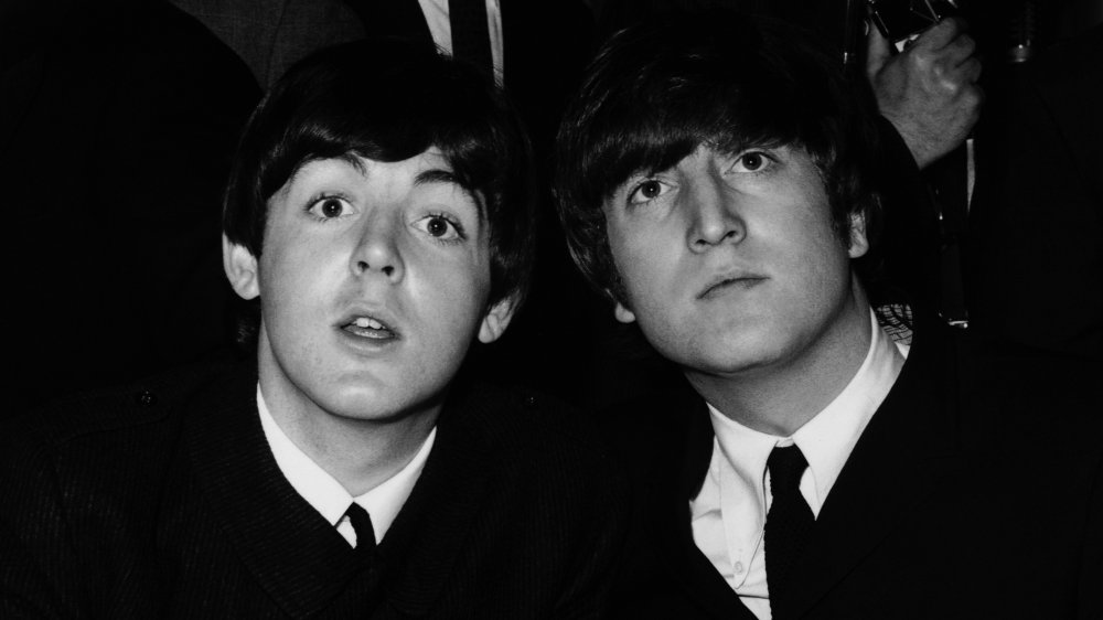 Paul McCartney and John Lennon