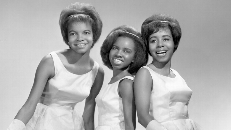 The Dixie Cups posing for a photo