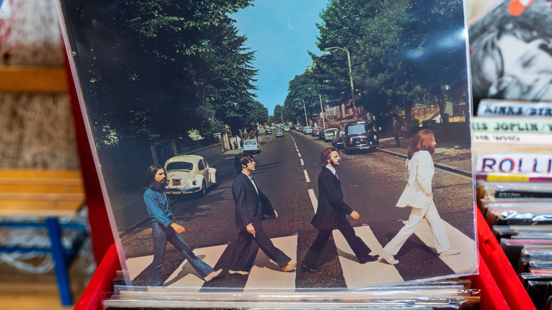"Abbey Road" on vinyl