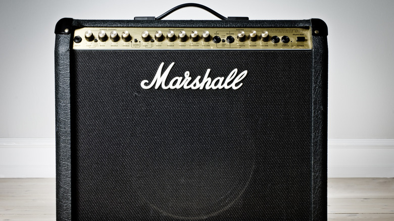 Portrait of a Marshall amplifier