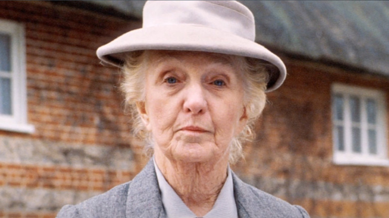 Joan Hickson as Miss Marple