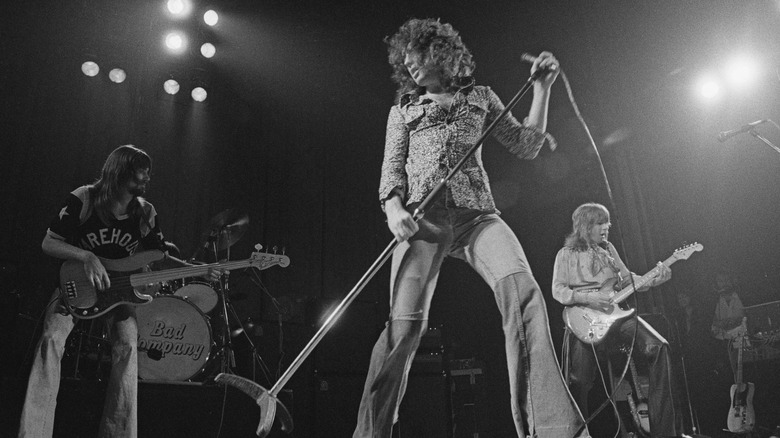 Bad Company onstage in 1974