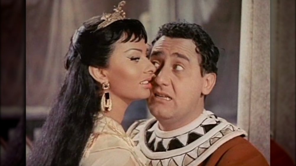 Sophia Loren as Cleopatra