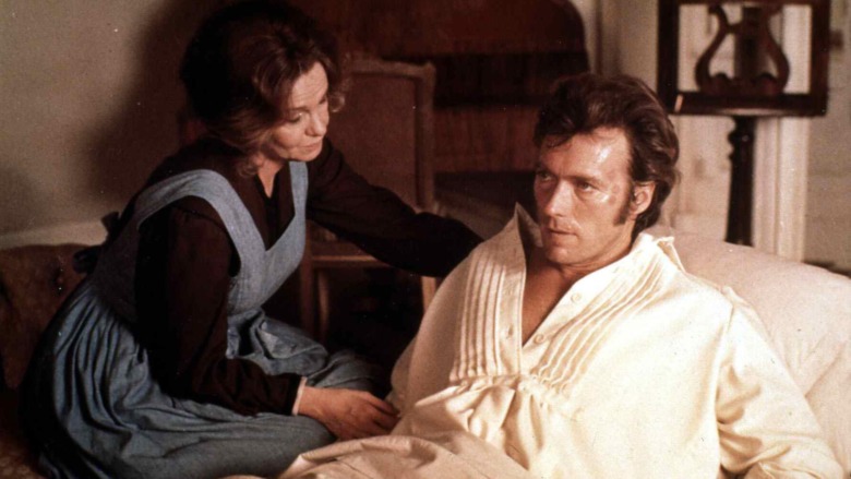 Geraldine Page and Clint Eastwood in The Beguiled