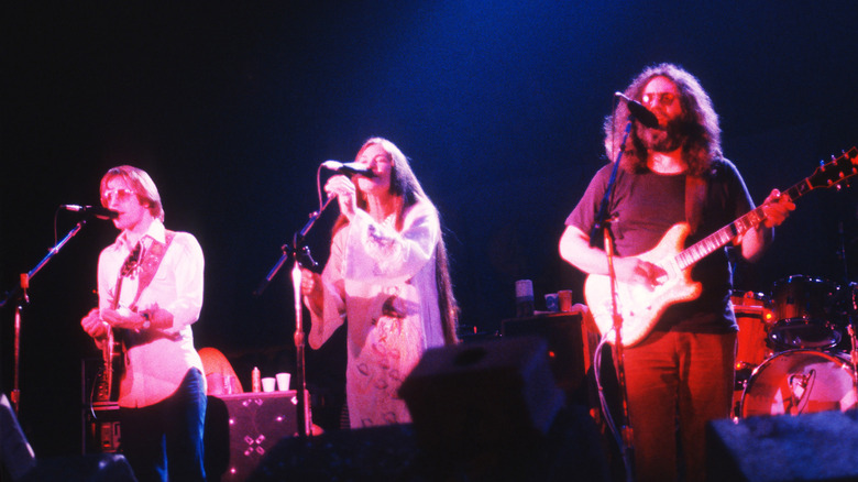 the Grateful Dead onstage Winterland