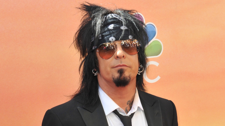 Nikki Sixx posing 