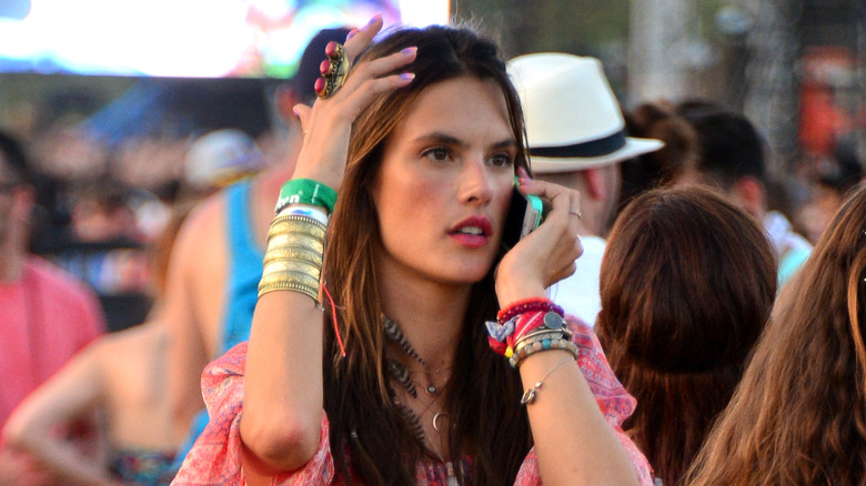 Alessandria Ambrosio at Coachella 2014