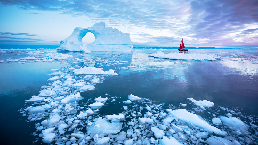 Ice near North Pole