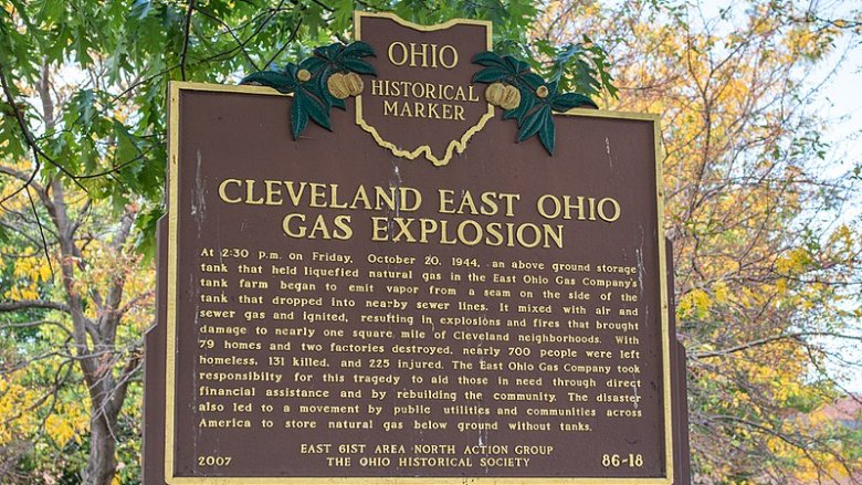 East Ohio explosion marker 