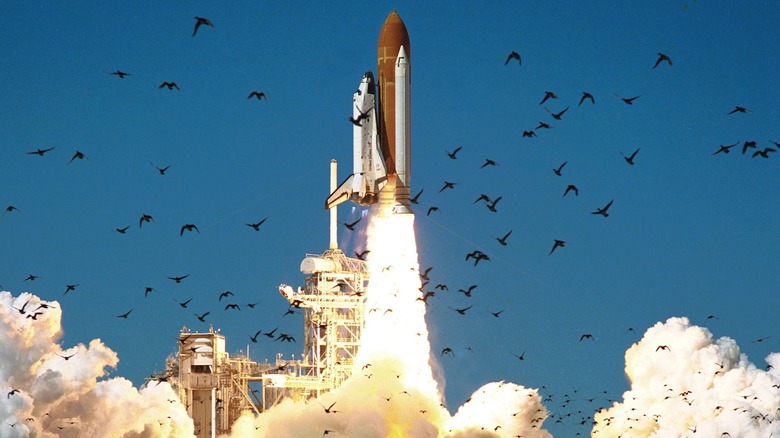 Space Shuttle Challenger launch