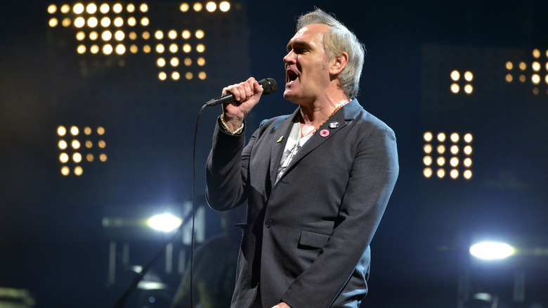 Morrissey at Wembley Arena in 2020
