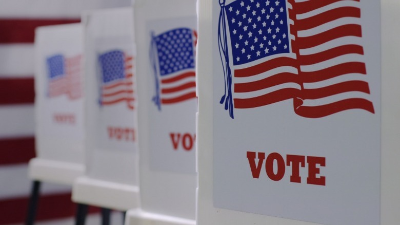 Voting station