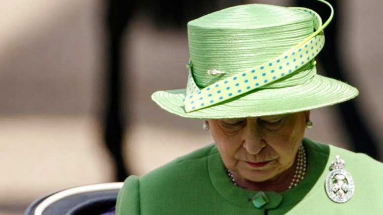 The Queen attending an event