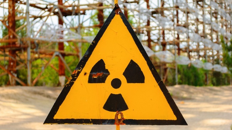 Radioactive warning