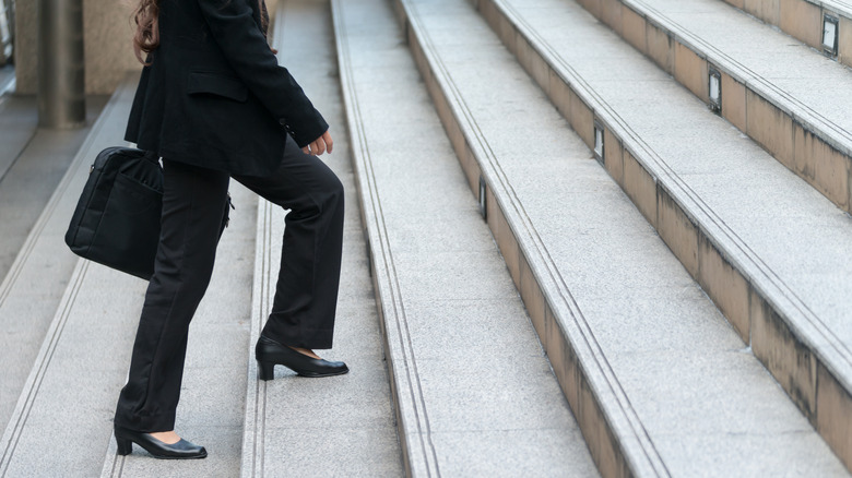 Woman with briefcase
