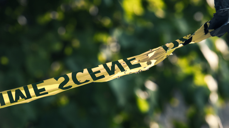 crime scene tape