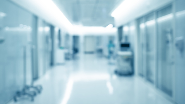 Hospital corridor
