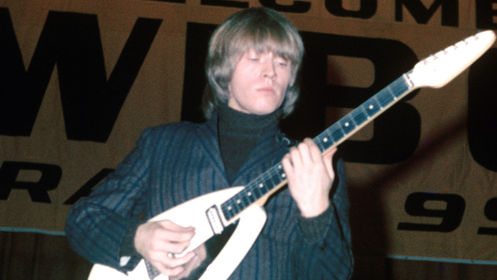 Brian Jones onstage