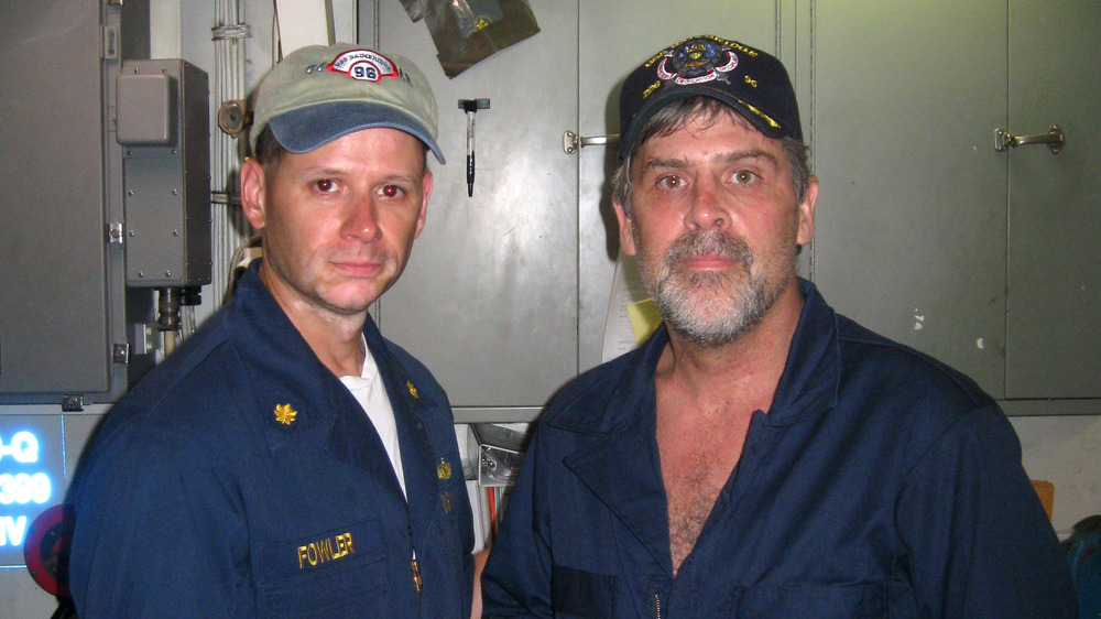 Captain Phillips after his rescue from Somali pirates