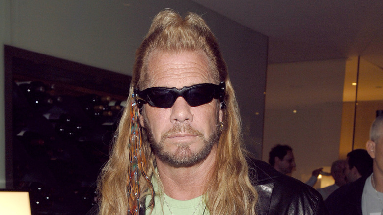 Dog the Bounty Huntler in sunglasses