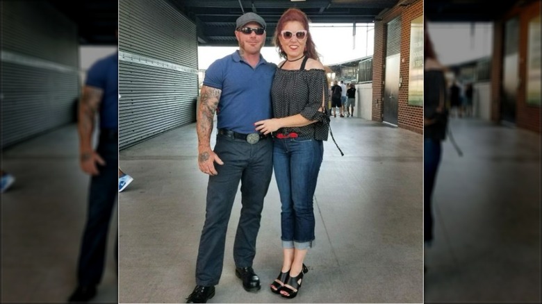 Jon Chapman and his wife 