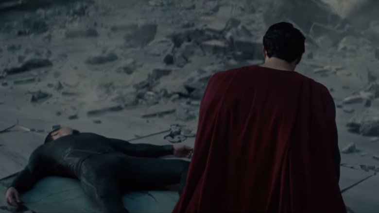 superman kills zod