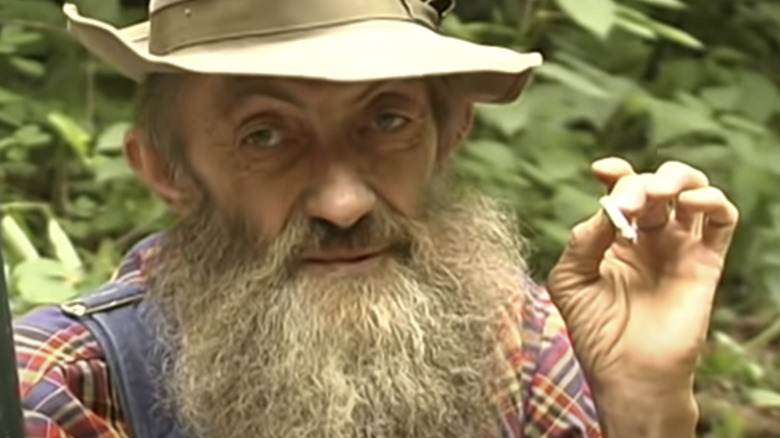 'Popcorn' Sutton smoking