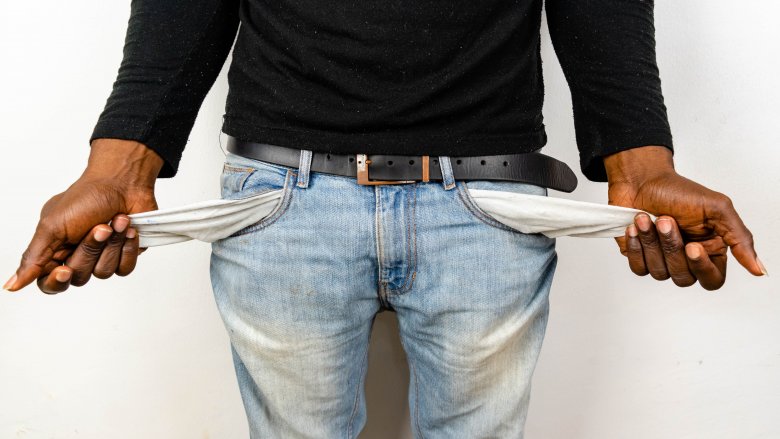 Empty pockets