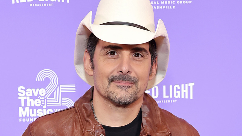 Brad Paisley wide eyed