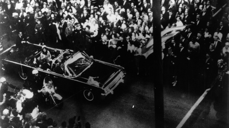 John Kennedy shortly before his assassination