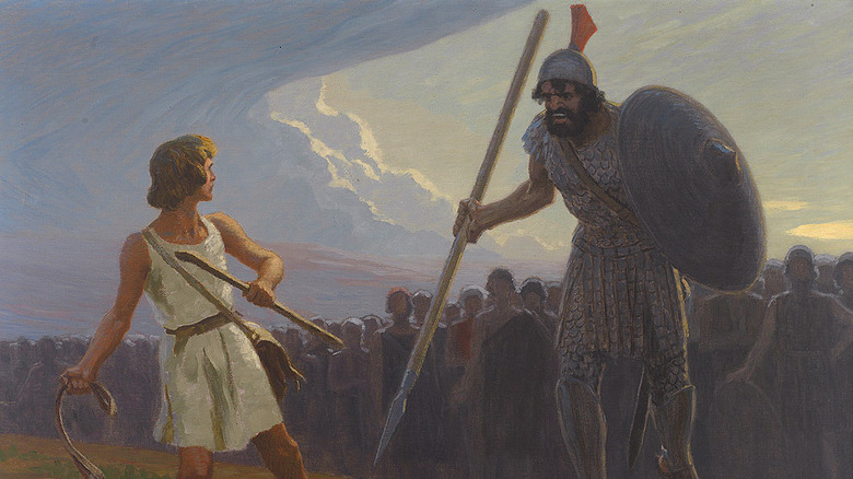 David and Goliath