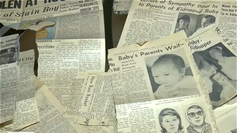 newpapers scattered
