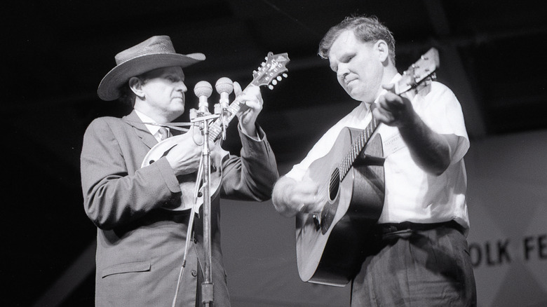 Bill Monroe and Doc Watson