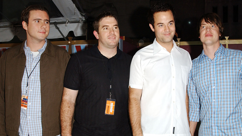Jimmy Eat World smiling