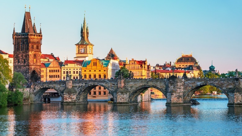 bridge water in Czech Republic