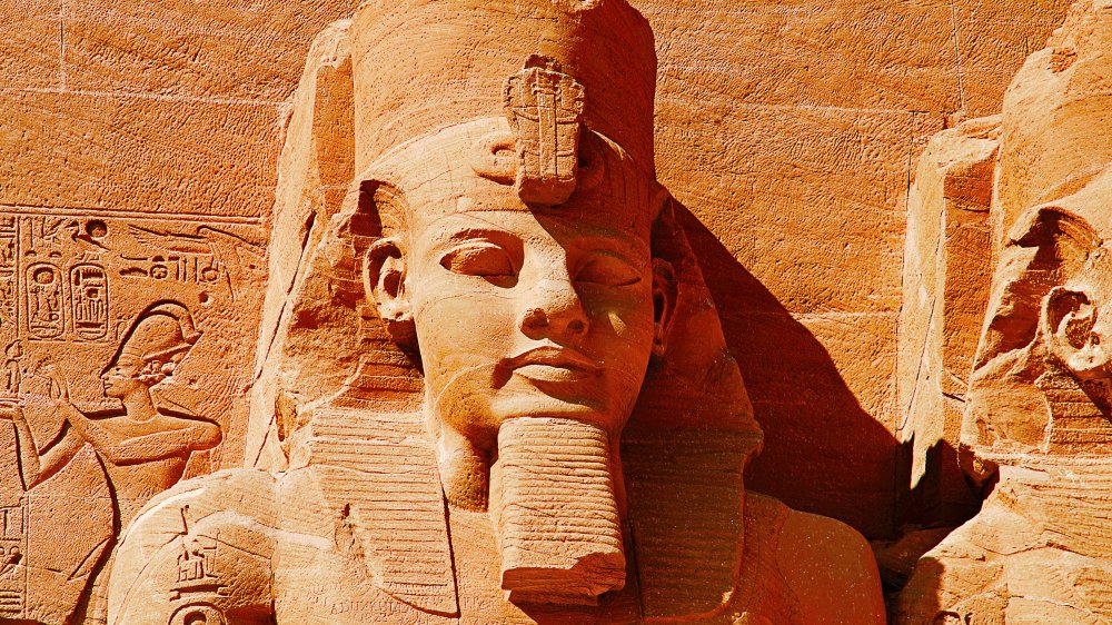 Nubian monument of Pharaoh Ramesses II at Abu Simbel