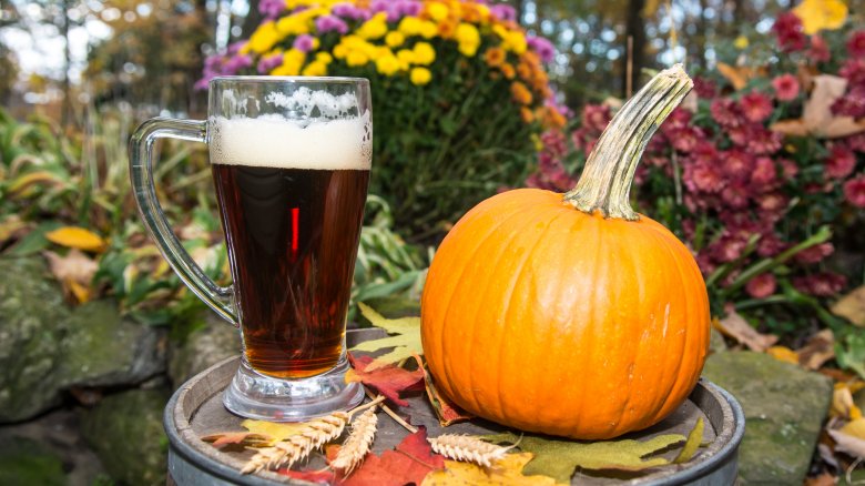 beer, pumpkin
