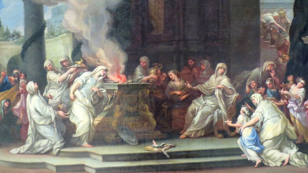 dedication of a new vestal virgin