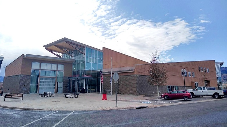 new granby public library building