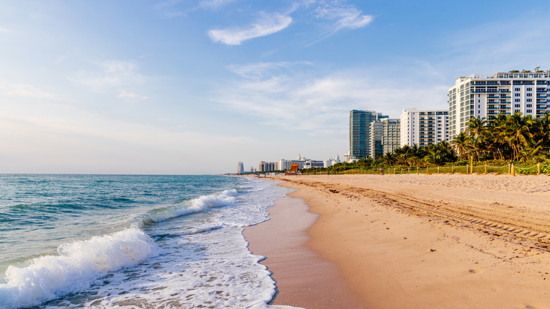 Miami, Florida coastline